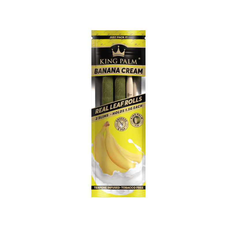 King Palm - Rollies - Banana Cream - 2 pk