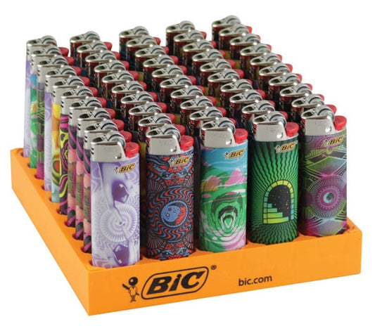 Bic Lighter - Regular Size - Artistic