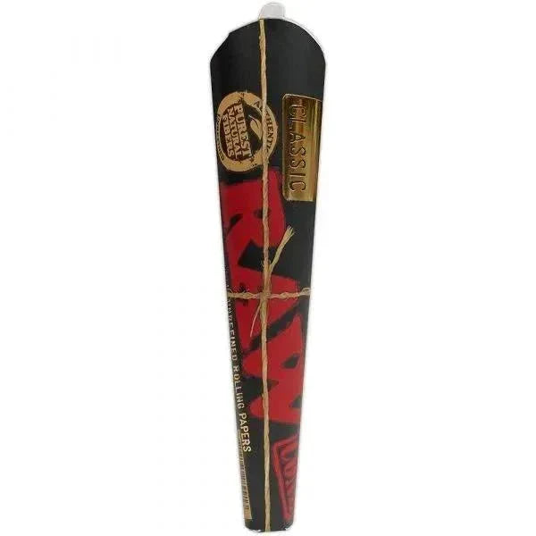 RAW Black Pre-Rolled Cones 6pk - 1 1/4"