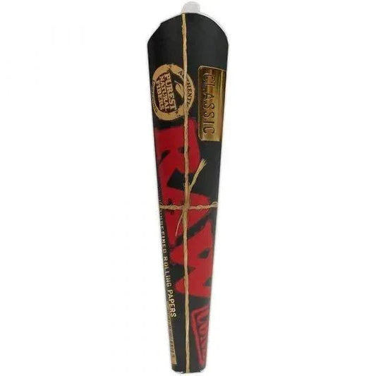 RAW Black Pre-Rolled Cones 6pk - 1 1/4"