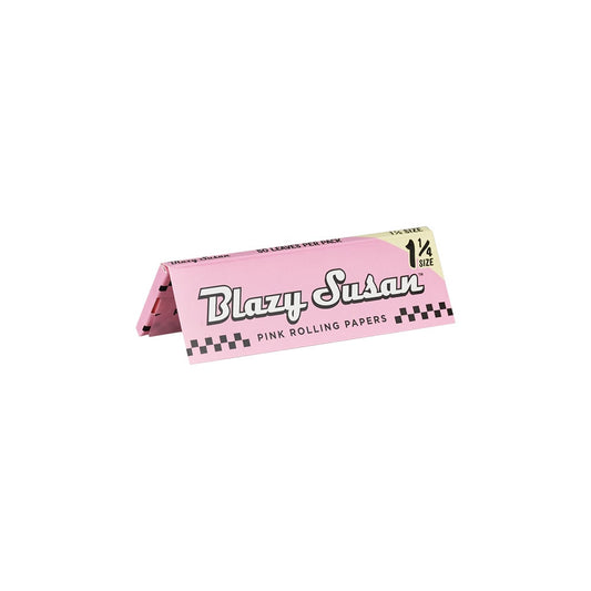 Blazy Susan Pink Rolling Papers - 50pk/1 1/4“