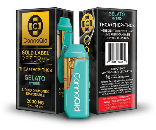 Gelato Disposable 2 ml Gold Label Reserve - Hybrid