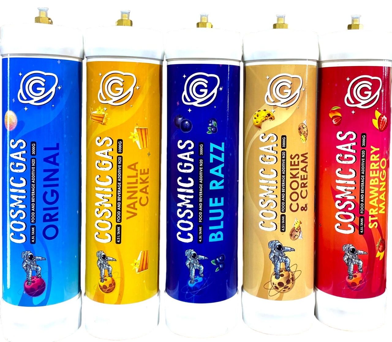 Cosmic Gas 4.5L Tank | Original (For Food Purpose only)