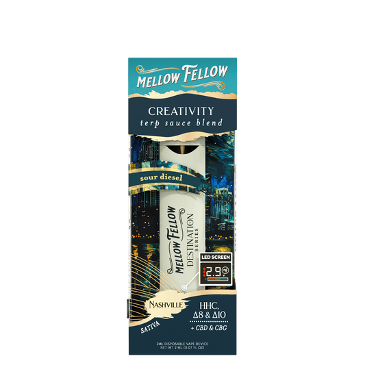 Creativity - Sativa - Terp Sauce Blend - 2 ml Dispoable - Sour Diesel