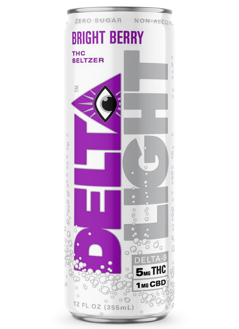 Delta Light 5mg D9 Seltzer Bright Berry Seltzer