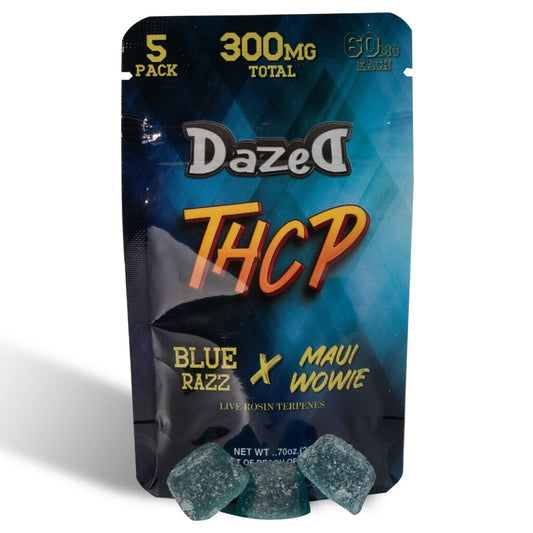 Blue Razz X Maui Wowie THCP Gummies - 60mg