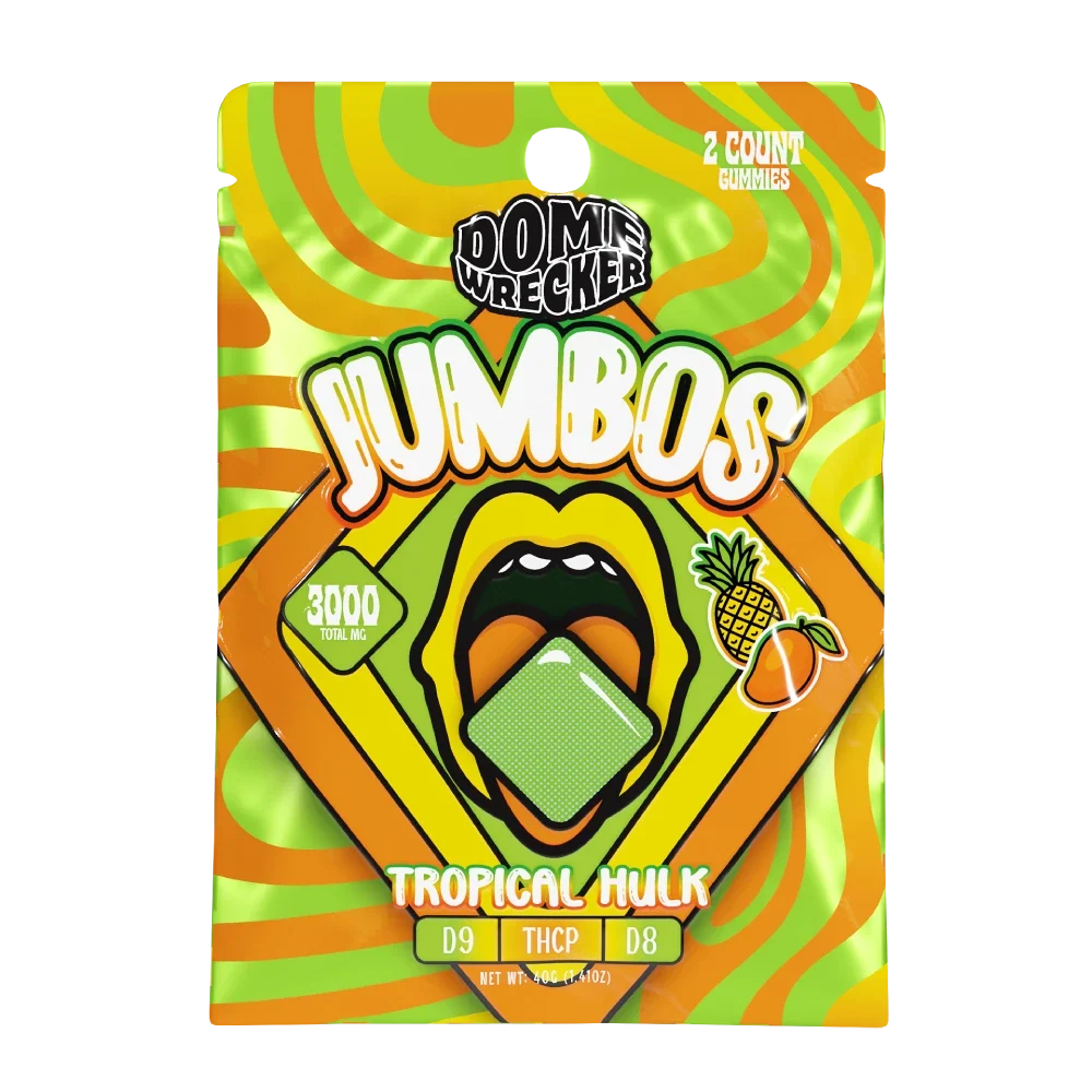 Dome Wrecker Jumbos 2ct Tropical Hulk - 3000mg total