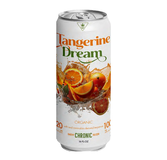 Earthy Tangerine Dream 100mg D9 Seltzer