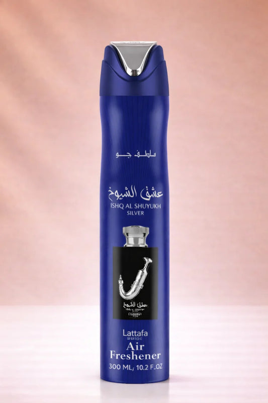 Lattafa Air Freshner - Ishq Al Shuyujh Silver