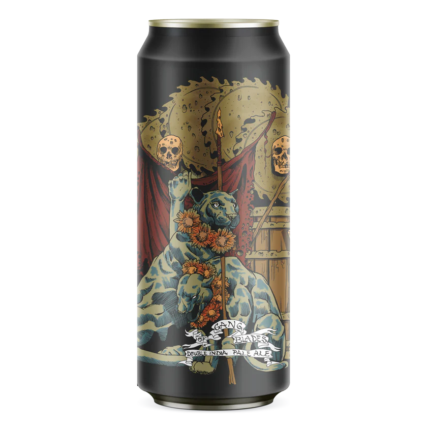Burial Gang of Blades - Double IPA - 16oz