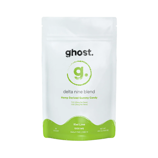 Ghost - Delta 9 Blend Gummy - Kiwi Lime - 20ct 1000mg total