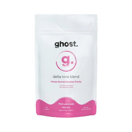 Ghost - Delta 9 Blend Gummy - Pink Lemonade - 20ct 1000mg total