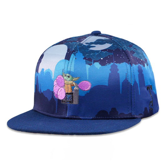 No Deals Baby Yoda Midnight Snapback Hat S/M