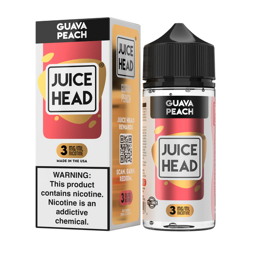 Juice Head 25mg/ml Nicotine Salt - Guava Peach