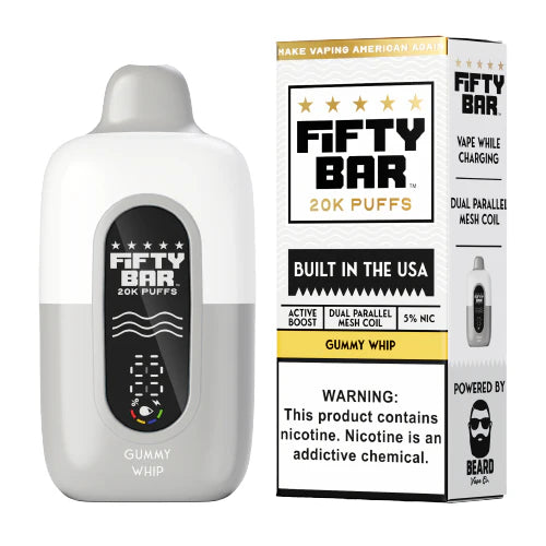 Fifty Bar 20K Puff Disposable Vape - Pineapple Whip