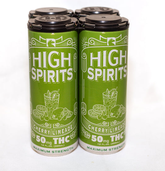 High Spirits Cherry Limeade Seltzer 50mg D9