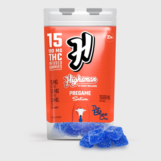 Highsman THC Gummies [Pregame] The Blue One | Sativa