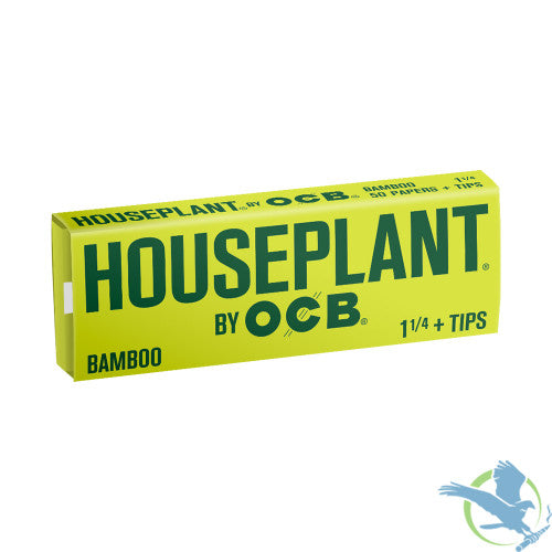 OCB Rolling Papers - Houseplant - bamboo- 1 1/4 w/tips