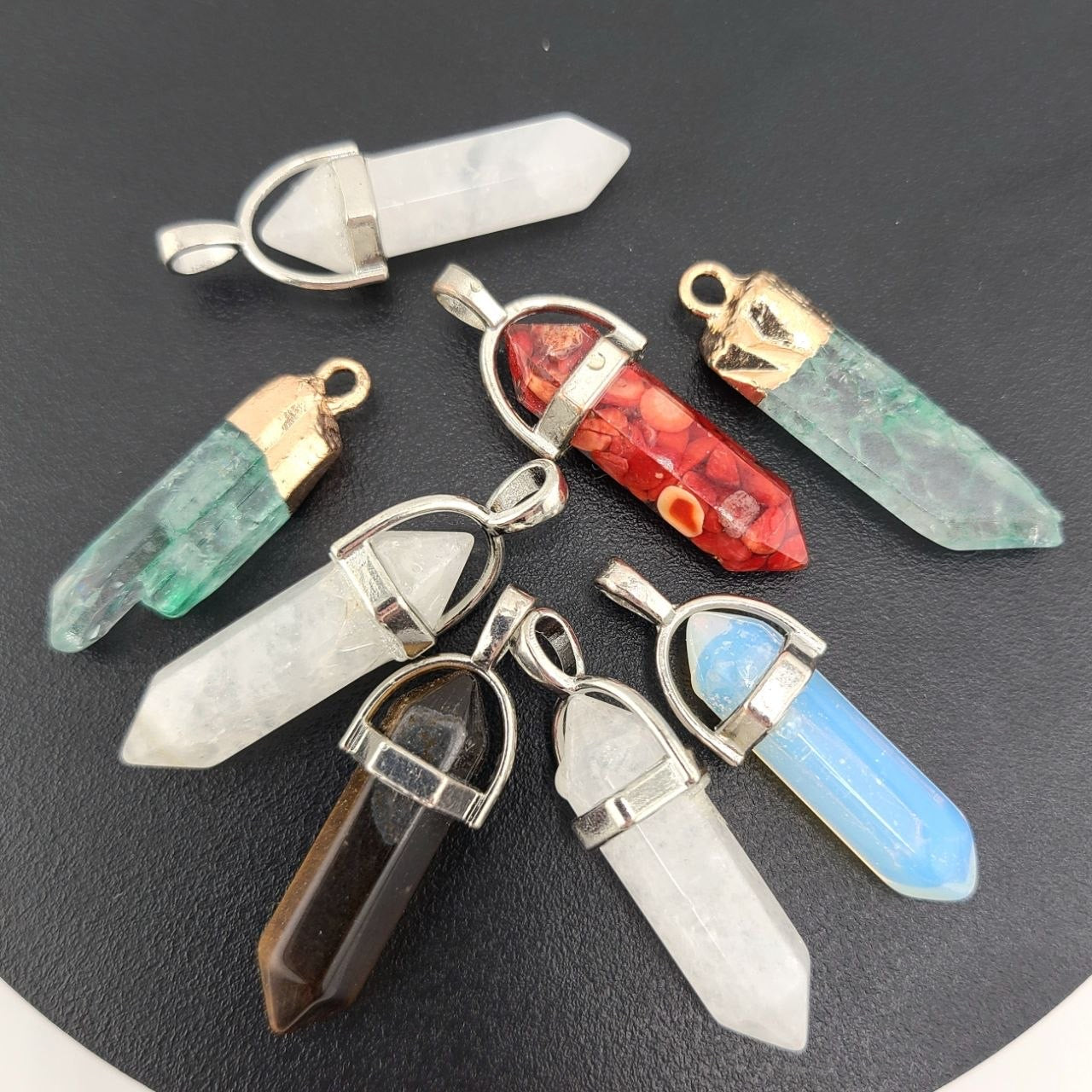 Assorted Crystal Pendants - Small