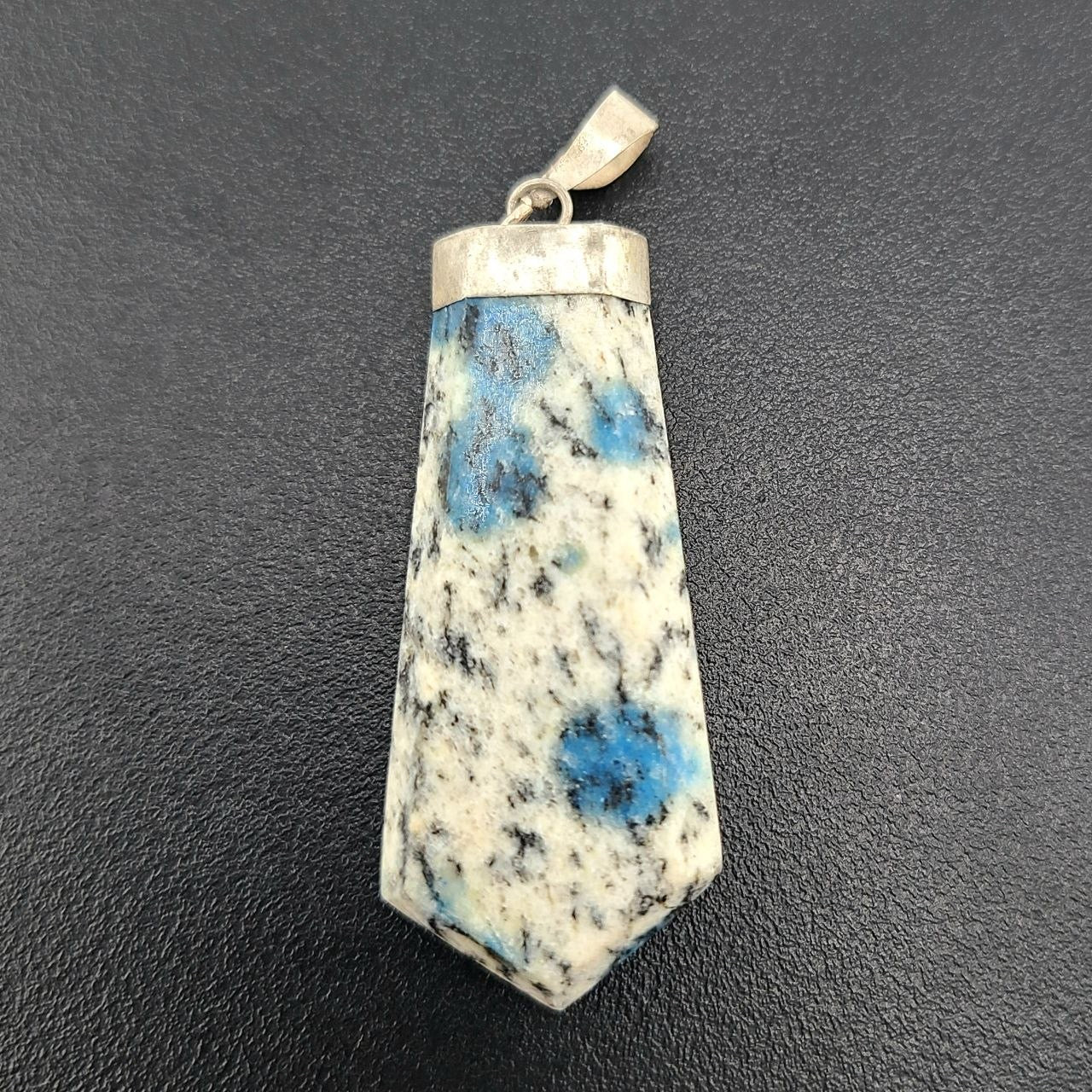 Raindrop Azurite Pendant