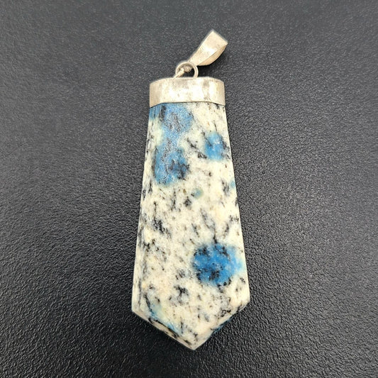 Raindrop Azurite Pendant