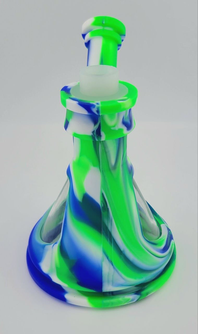 Silicone Layback Water Pipe Rig