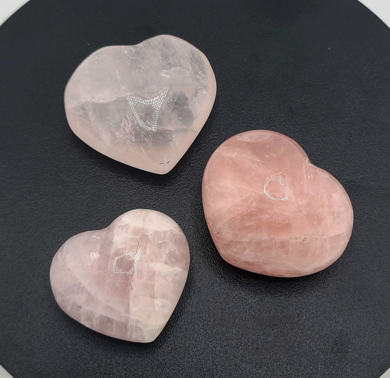 Rose Quartz Heart - Small