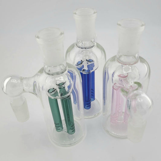 Color 3 Arm Tree Perc Ash Catcher - 14mm