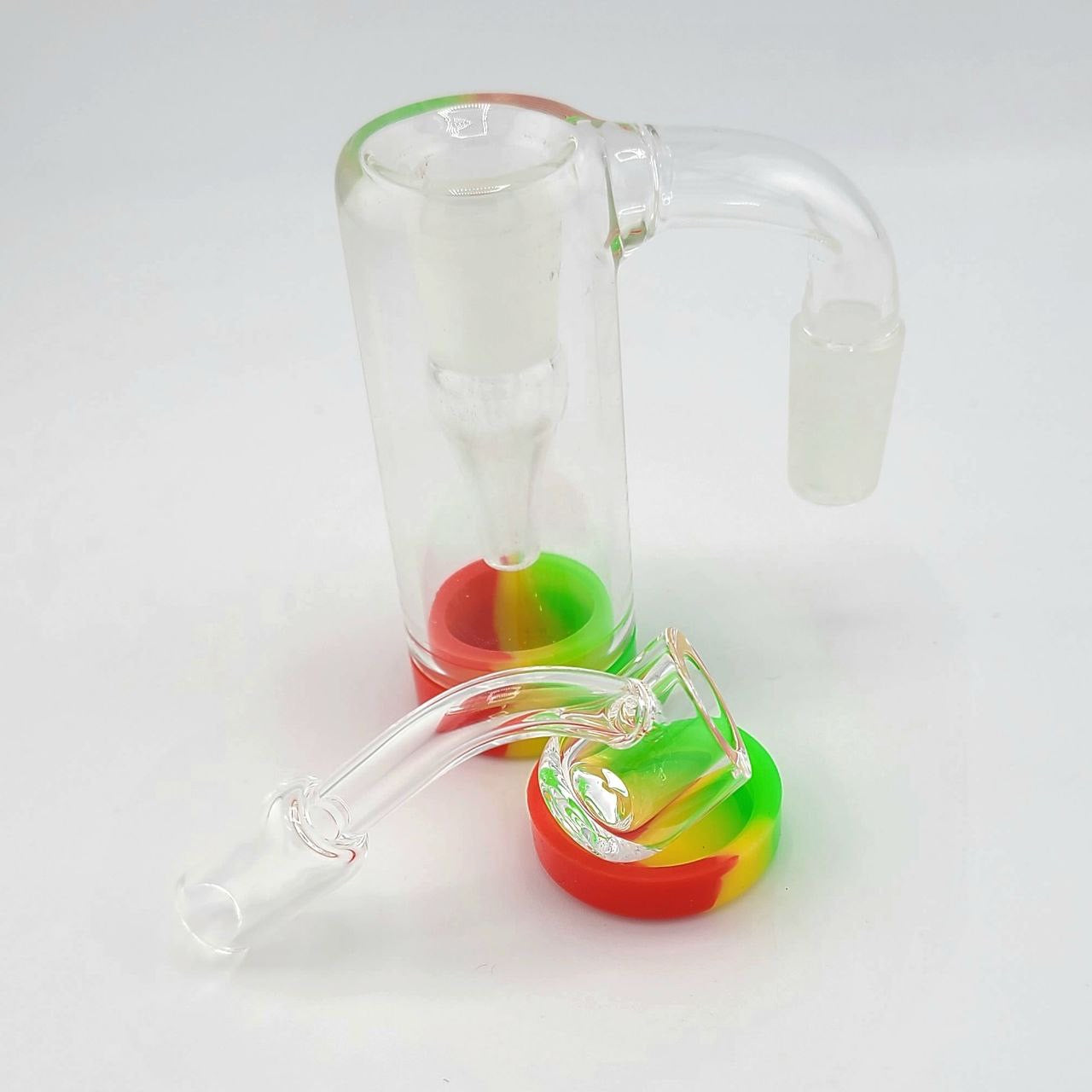 Ash Catcher w silicone Bottom and Banger - 14mm