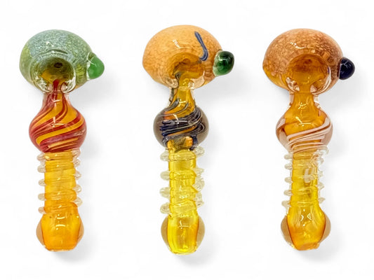 Fumed Spoon with Color Twist Maria and Coil