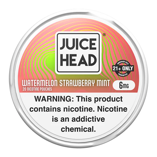 Juice Head 6mg Nicotine Pouches - Watermelon Strawberry Mint