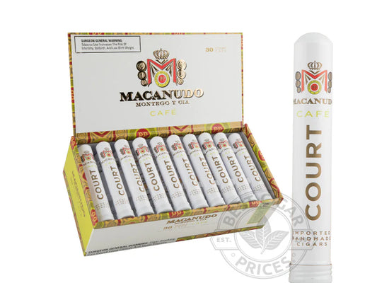 Macanudo Café Court Tubos Cigars