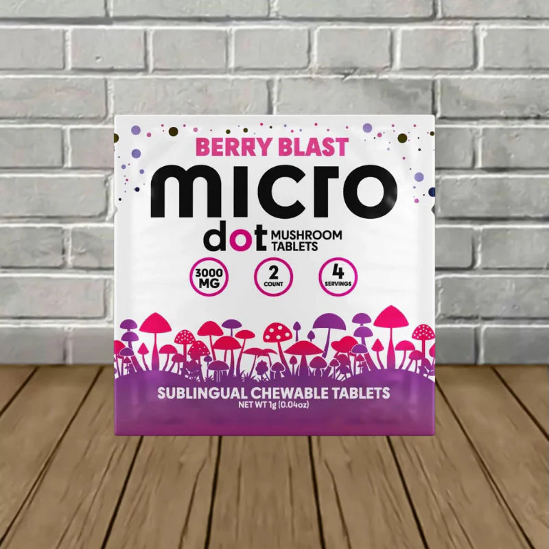 Micro Dot Mushroom Tablets 2ct - 3000mg