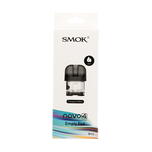 SMOK Novo 4 Pods - Black - 3pk