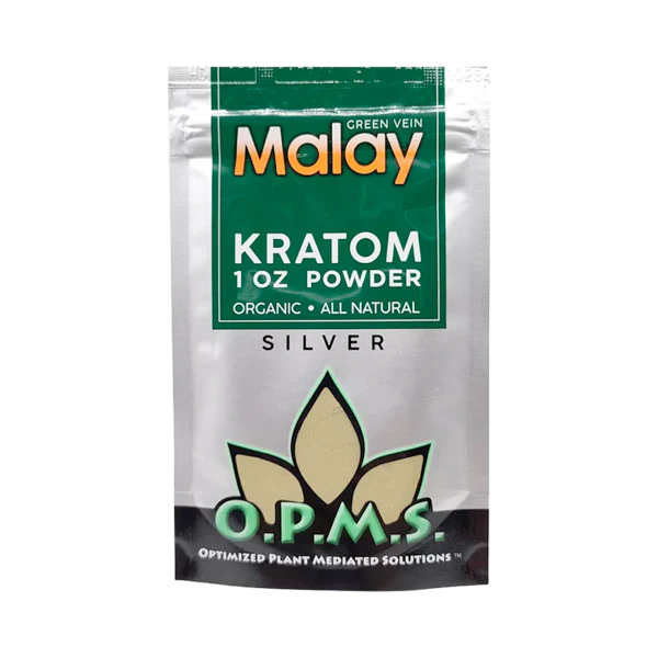 OPMS Silver - Green Vein Malay Powder - 1oz