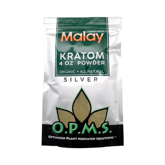 OPMS Silver - Green Vein Malay Powder - 4oz