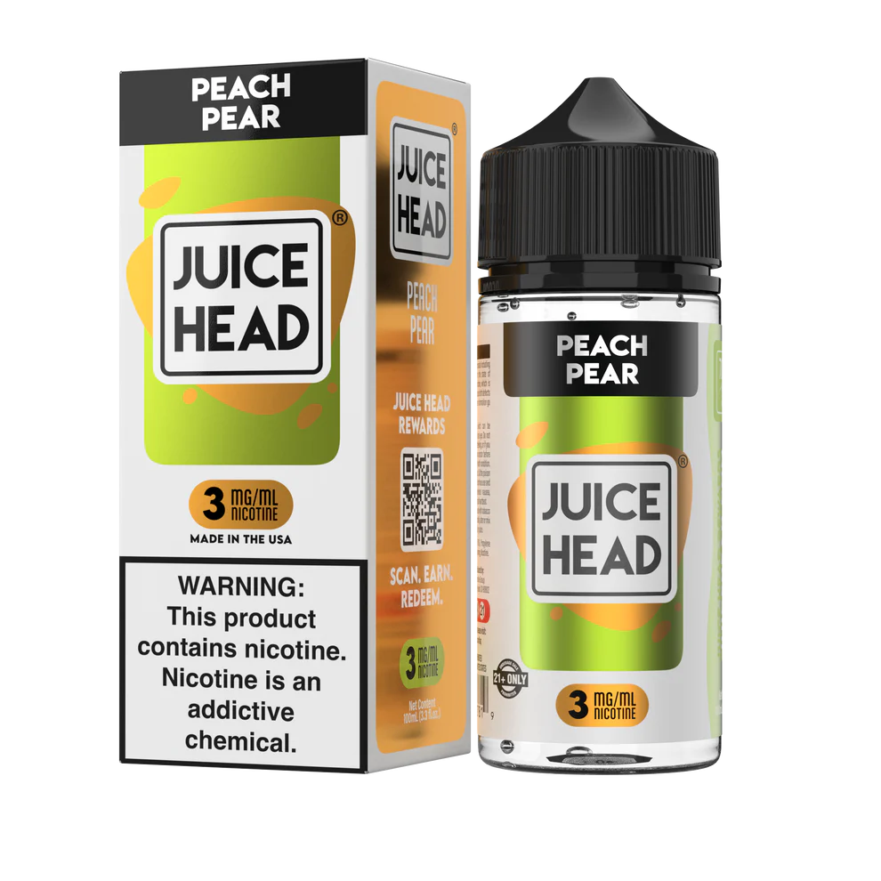 Juice Head 25mg/ml Nicotine Salt - Peach Pear