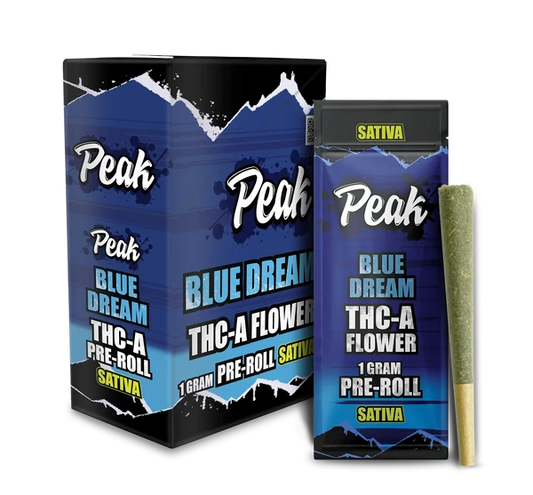 Peak THCa Prerolls - 1g - Sativa - Blue Dream