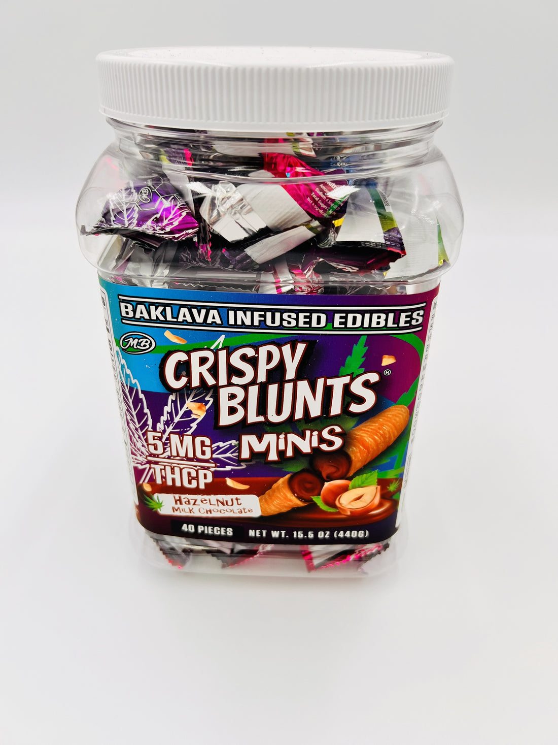 Crispy Blunts THCP Hazelnut milk Chocolate