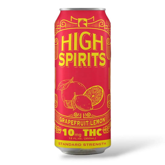 High Spirits Grapefruit Lemon Seltzer- 10mg D9