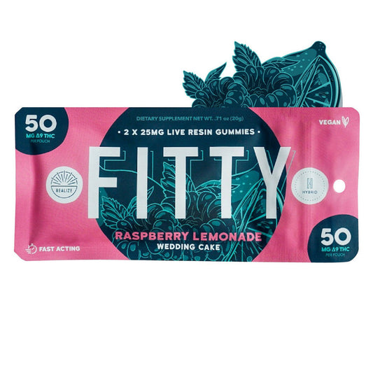 Realize Live Resin Gummies Fitty Pack - Raspberry Lemonade