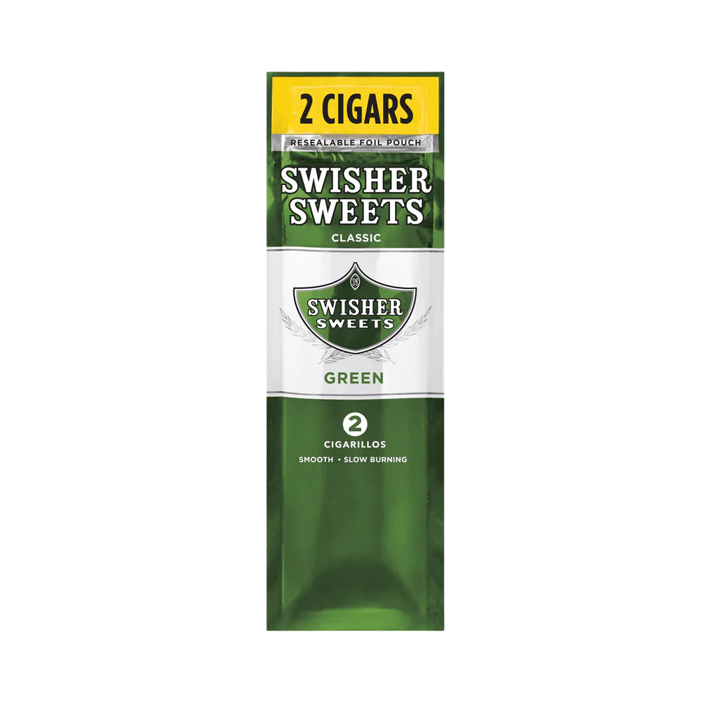 Swisher Sweets Cigarillos Green Wraps