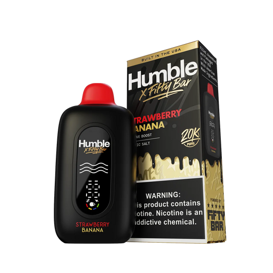 Fifty Bar 20K Puff Disposable Vape - Strawberry Banana