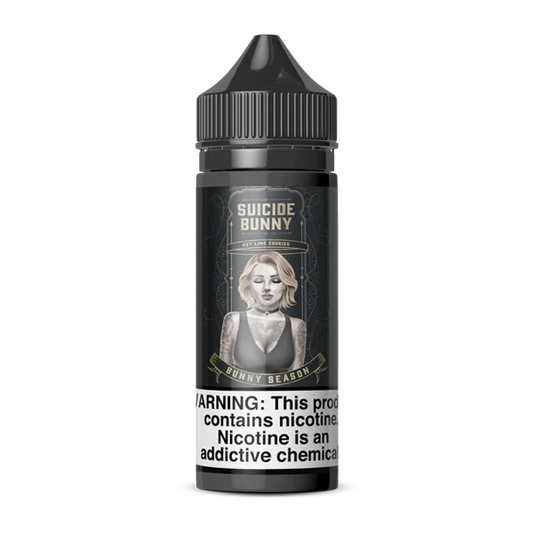 Suicide Bunny 120ml Nicotine Vape Juice - Bunny Season - Key Lime Cookies