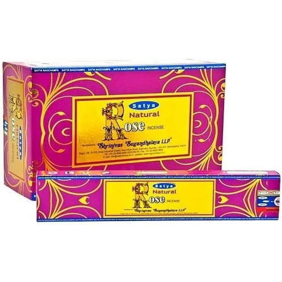 Satya Rose Incense 15g Box