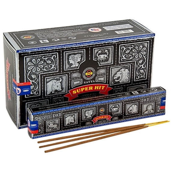 Satya Super Hit Incense 15g Box