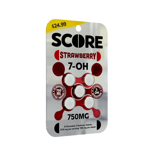 Score 750mg total 7 Hydroxy - 5ct - Strawberry
