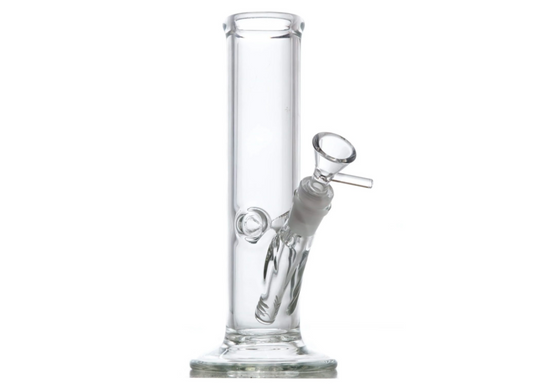 Clear 12" Straight Tube 5mm Rig