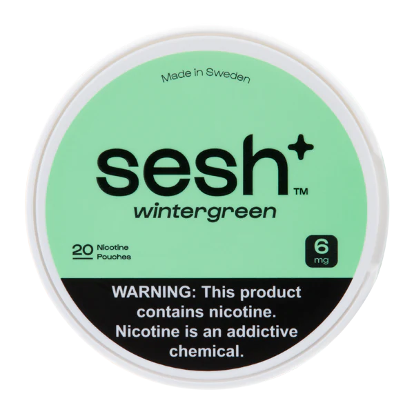 Sesh+ 6mg Nicotine Pouches - Wintergreen