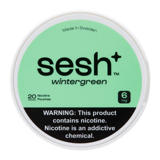 Sesh+ 6mg Nicotine Pouches - Wintergreen